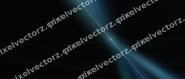 Leuchtender Neon Diagramm Hintergrund in Blau und Petrol
