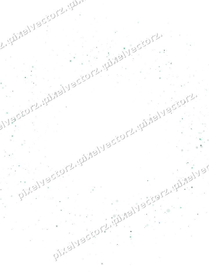 Nahtloser Glitzerkranz aus Sternen und Herzen auf transparentem Grund