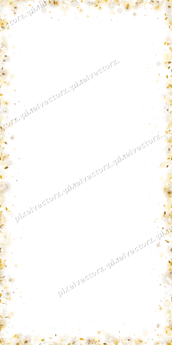 Nahtlose Glitzervignette auf transparentem Grund