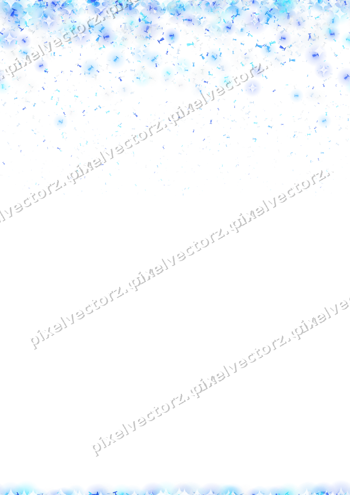 Nahtloser Glitzerregen aus Sektgläsern auf transparentem Grund