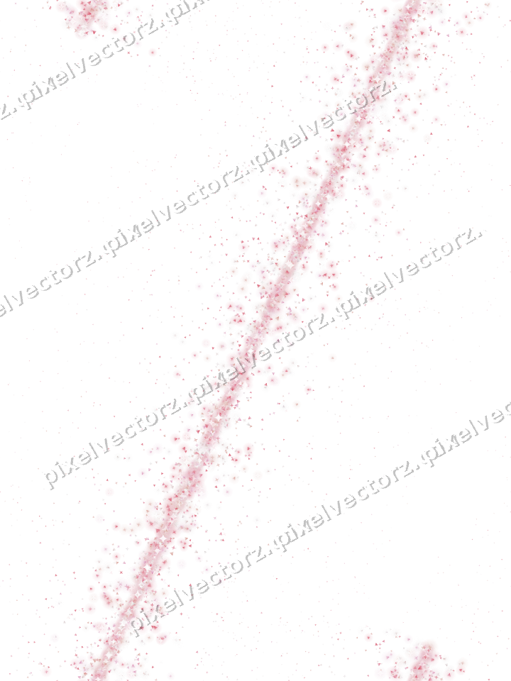 Nahtloses Glitzerband in Blassrosa auf transparentem Grund