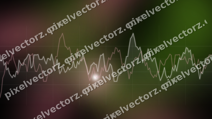 Leuchtender Neon Diagramm Hintergrund in Rosa und Limette