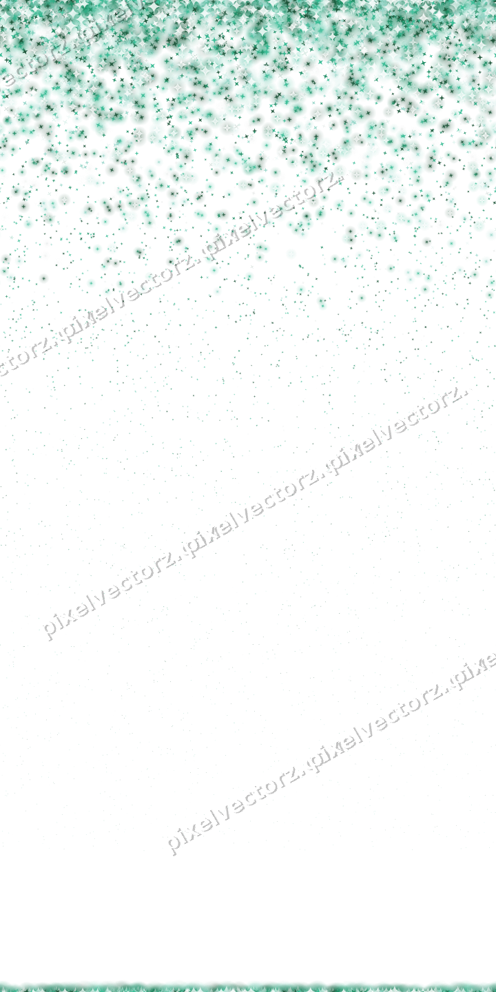 Nahtloser Glitzerregen aus Sternen auf transparentem Grund