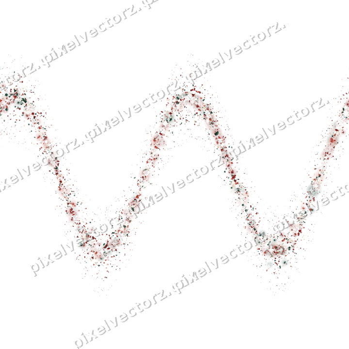 Nahtlose Glitzerwelle aus Sternen und Tropfen auf transparentem Grund