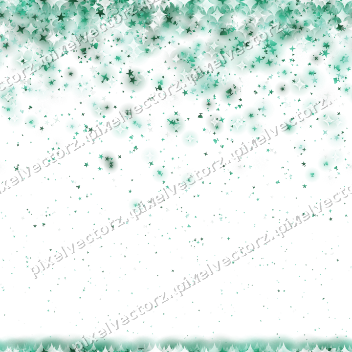 Nahtloser Glitzerregen auf transparentem Grund