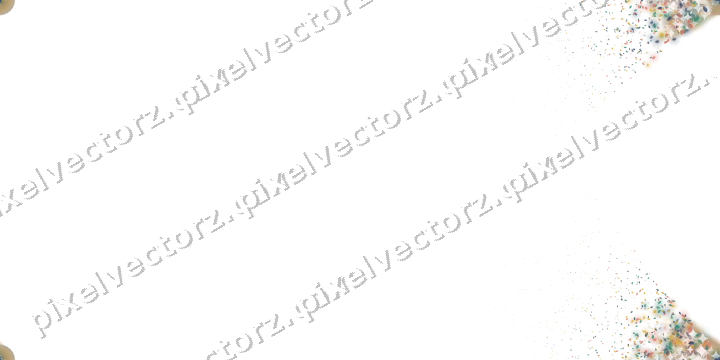 Nahtloser Glitzerfächer aus Tropfen auf transparentem Grund