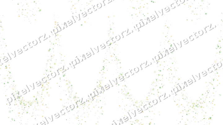 Nahtlose Glitzergirlande aus Konfetti auf transparentem Grund