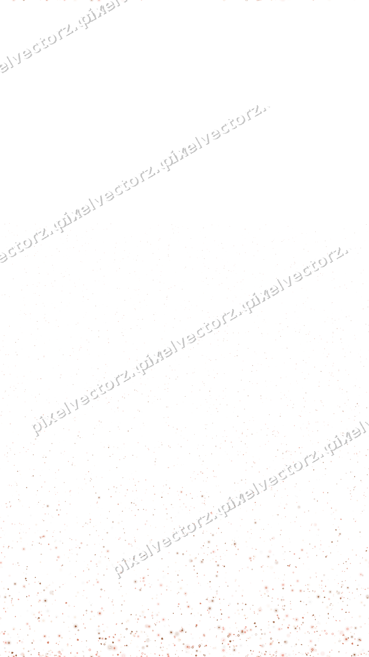 Nahtloser Glitzeraufstieg in Orange und Rot auf transparentem Grund