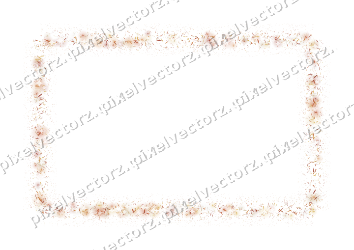 Nahtloser Glitzerrahmen aus Splittern auf transparentem Grund