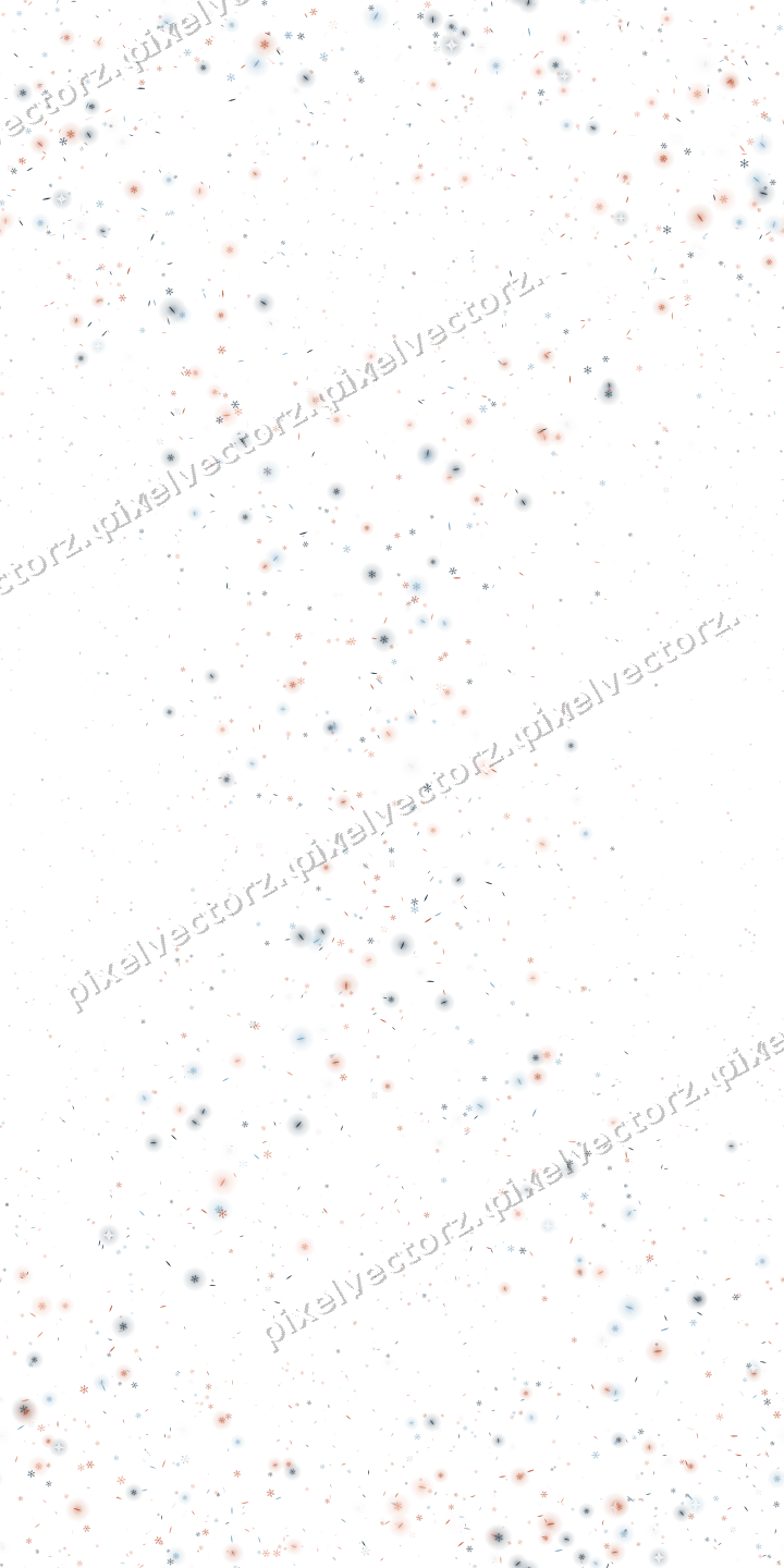 Nahtloser Glitzerkranz in Orange und Türkis auf transparentem Grund
