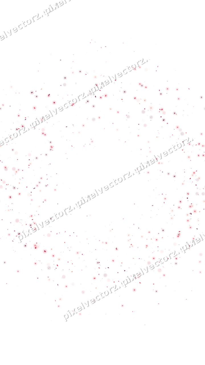 Nahtloser Glitzerkranz in Rosa und Rot auf transparentem Grund