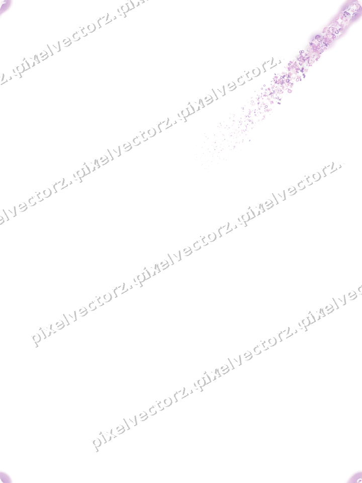 Nahtloser Sternenschweif in Magenta auf transparentem Grund