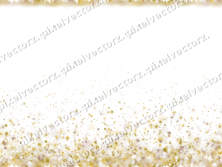 Nahtloser Glitzeraufstieg in Bernstein auf transparentem Grund