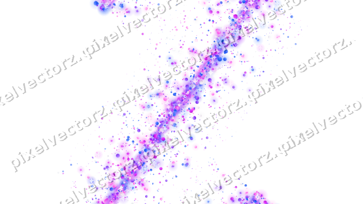 Nahtloses Glitzerband aus Sternen und Punkten auf transparentem Grund