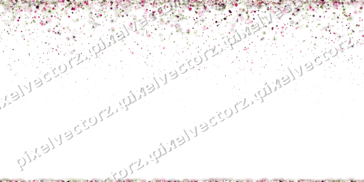 Nahtloser Glitzerregen in Limette und Rosa auf transparentem Grund