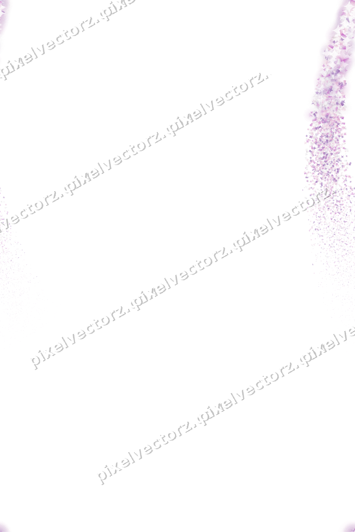 Nahtloser Sternenschweif in Magenta auf transparentem Grund
