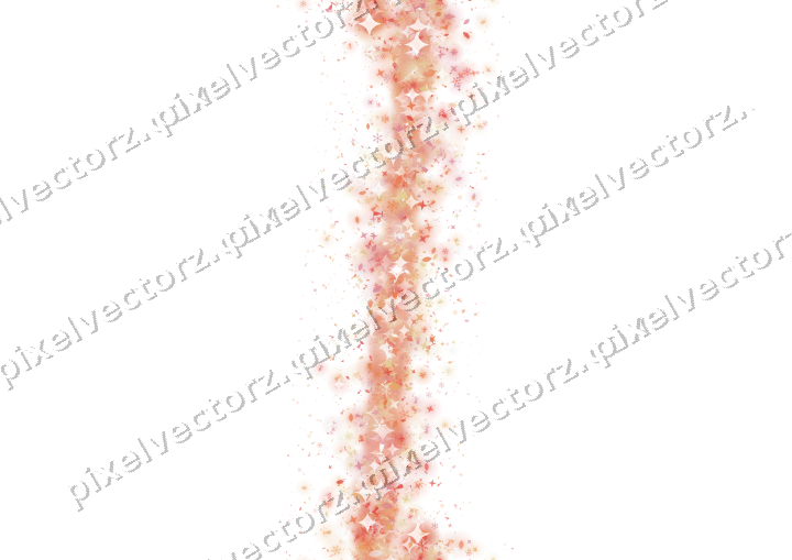 Nahtloses Glitzerband in Rot und Orange auf transparentem Grund