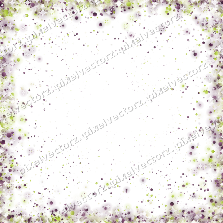 Nahtlose Glitzervignette in Dunkelmagenta auf transparentem Grund