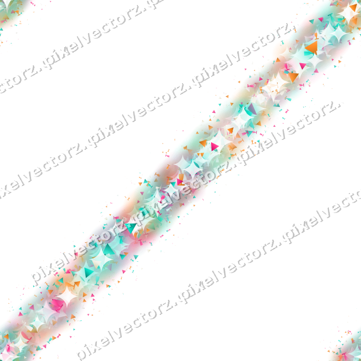 Nahtloses Glitzerband in Rosa und Orange auf transparentem Grund