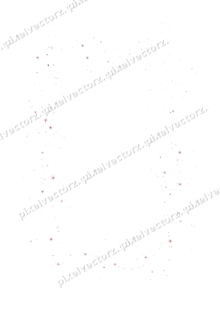 Nahtloser Glitzerrahmen aus Konfetti auf transparentem Grund