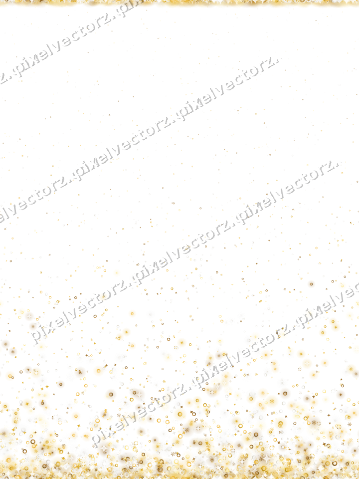 Nahtloser Glitzeraufstieg auf transparentem Grund