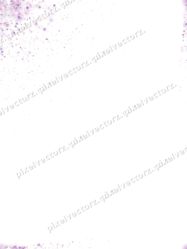 Nahtloser Glitzerfächer in Magenta und Violett auf transparentem Grund