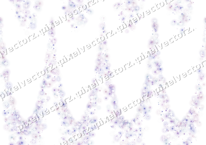 Nahtlose Glitzergirlande in Violett und Blau auf transparentem Grund