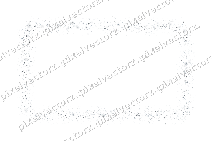 Nahtloser Glitzerrahmen in Blassblau auf transparentem Grund