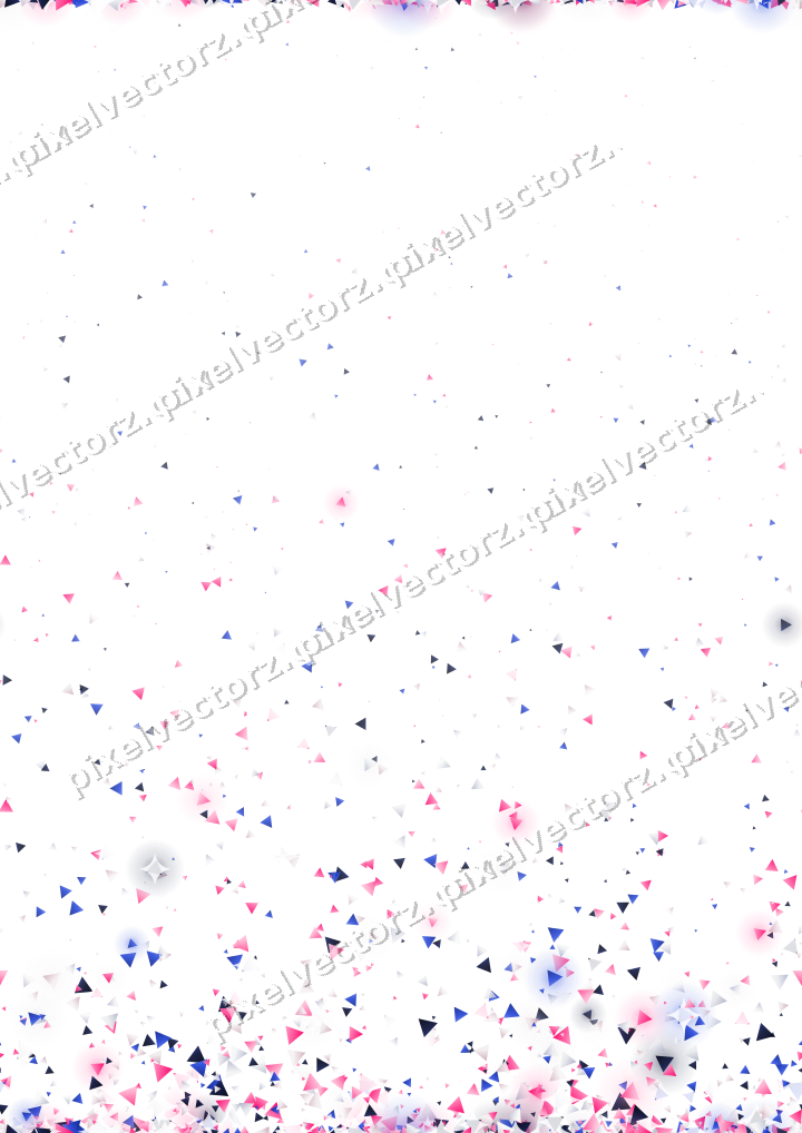 Nahtloser Glitzeraufstieg aus Dreiecken auf transparentem Grund