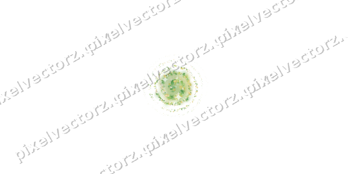 Nahtlose Glitzerspirale in Limette und Gelb auf transparentem Grund