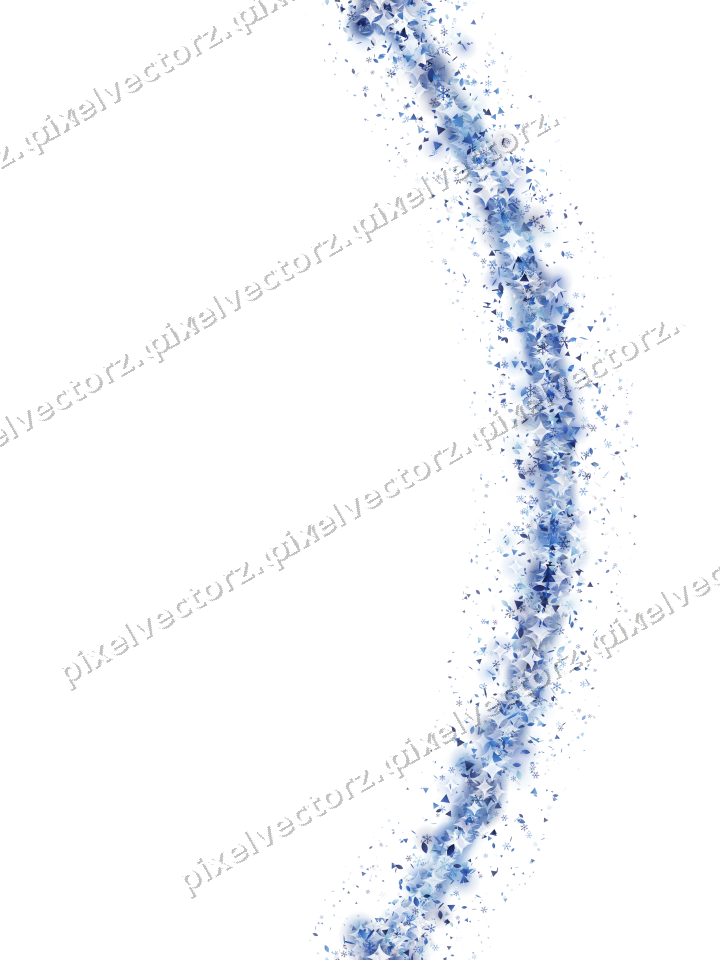 Nahtloser Glitzerbogen in Blau und Türkis auf transparentem Grund