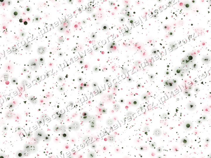 Nahtlose Glitzerstreuung in Rosa auf transparentem Grund