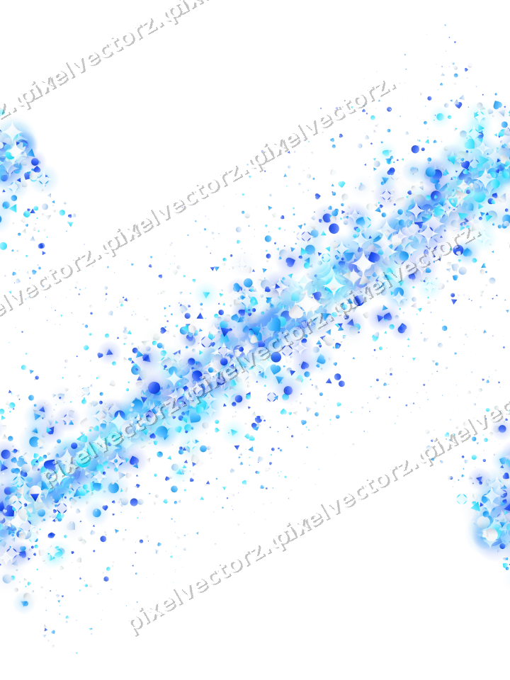 Nahtloses Glitzerband aus Herzen und Punkten auf transparentem Grund