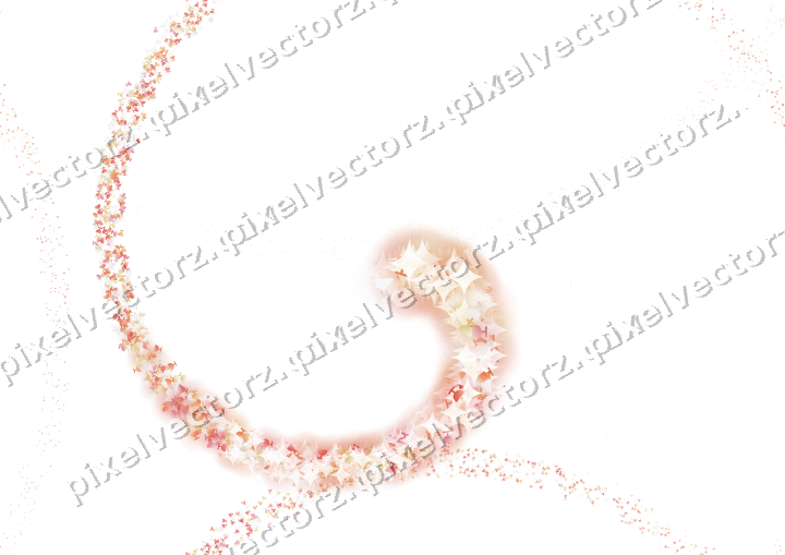 Nahtlose Glitzerspirale aus Sektschalen in Rot auf transparentem Grund
