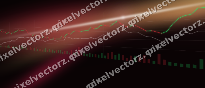 Leuchtender Neon Diagramm Hintergrund in Rosa und Bernstein