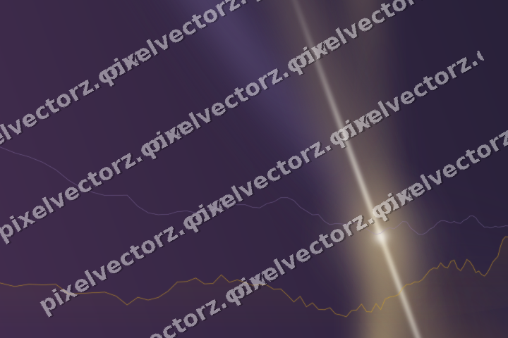 Leuchtender Neon Diagramm Hintergrund in Bernstein und Violett