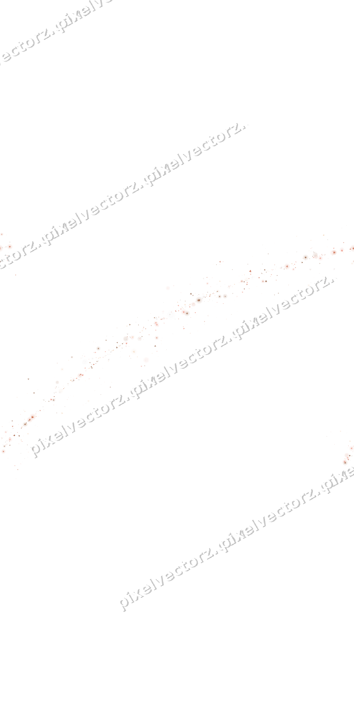 Nahtloser Glitzerbogen aus Dreiecken in Orange auf transparentem Grund