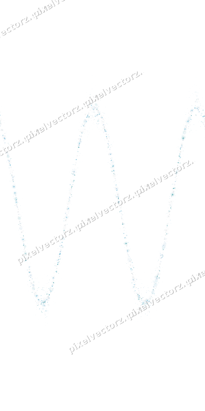 Nahtlose Glitzerwelle in Türkis und Blassblau auf transparentem Grund