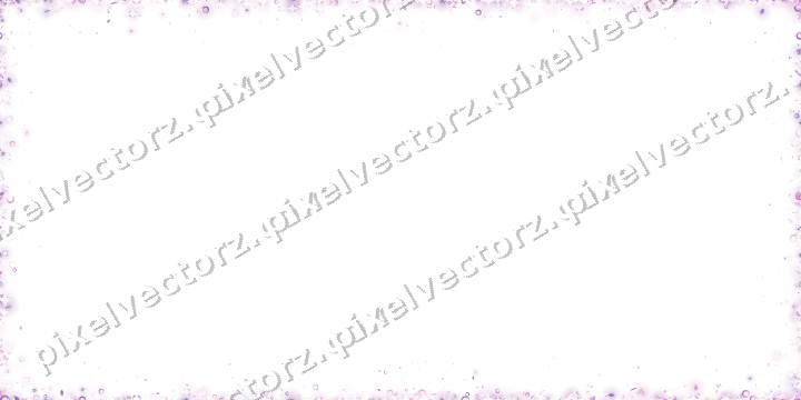 Nahtloser Randglitzer in Magenta und Violett auf transparentem Grund