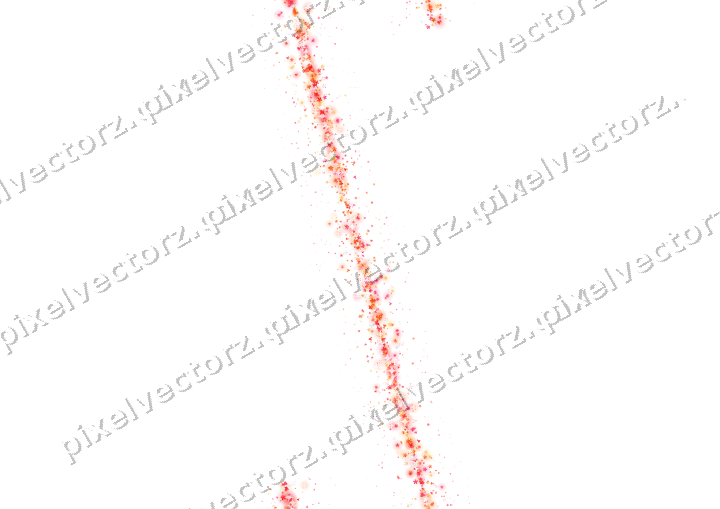Nahtloses Glitzerband in Rot und Orange auf transparentem Grund