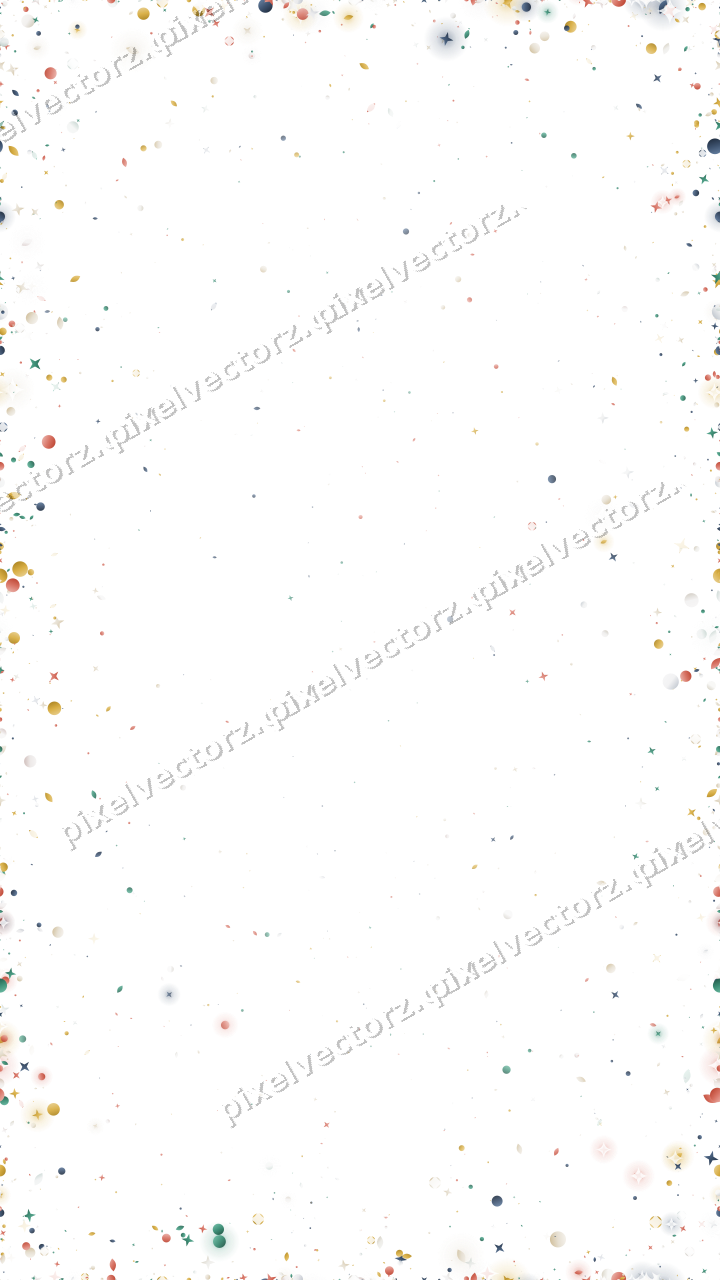 Nahtlose Glitzervignette in Bernstein und Grün auf transparentem Grund