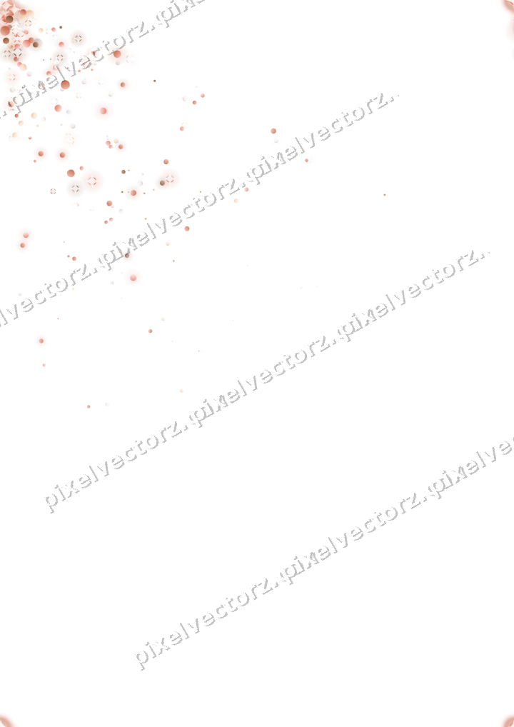Nahtloser Glitzerfächer aus Punkten in Orange auf transparentem Grund