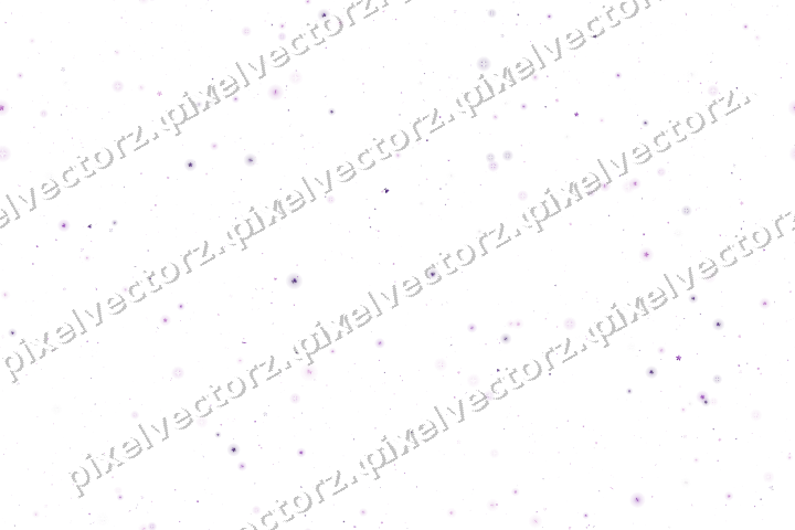 Nahtlose Glitzerstreuung in Violett auf transparentem Grund