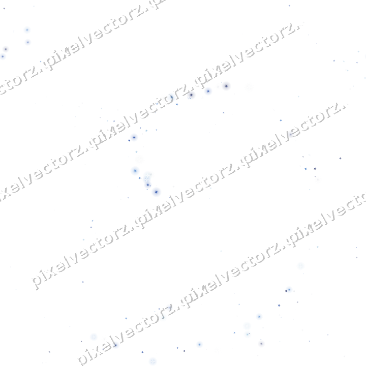 Nahtlose Glitzerspirale aus Sternen und Funken auf transparentem Grund