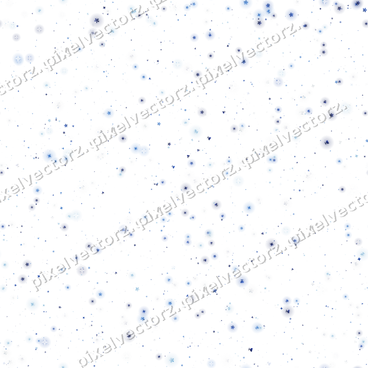 Nahtlose Glitzerstreuung aus Funken und Blüten auf transparentem Grund