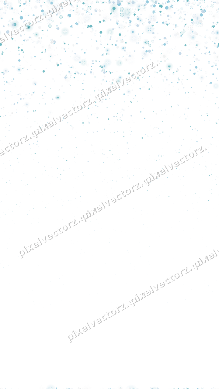 Nahtloser Glitzerregen aus Funken und Blüten auf transparentem Grund