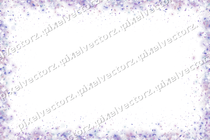 Nahtlose Glitzervignette aus Tropfen auf transparentem Grund