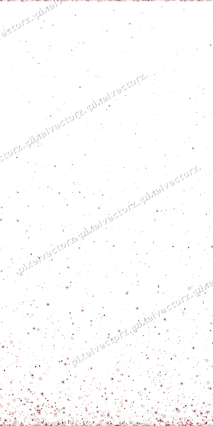Nahtloser Glitzeraufstieg aus Herzen auf transparentem Grund