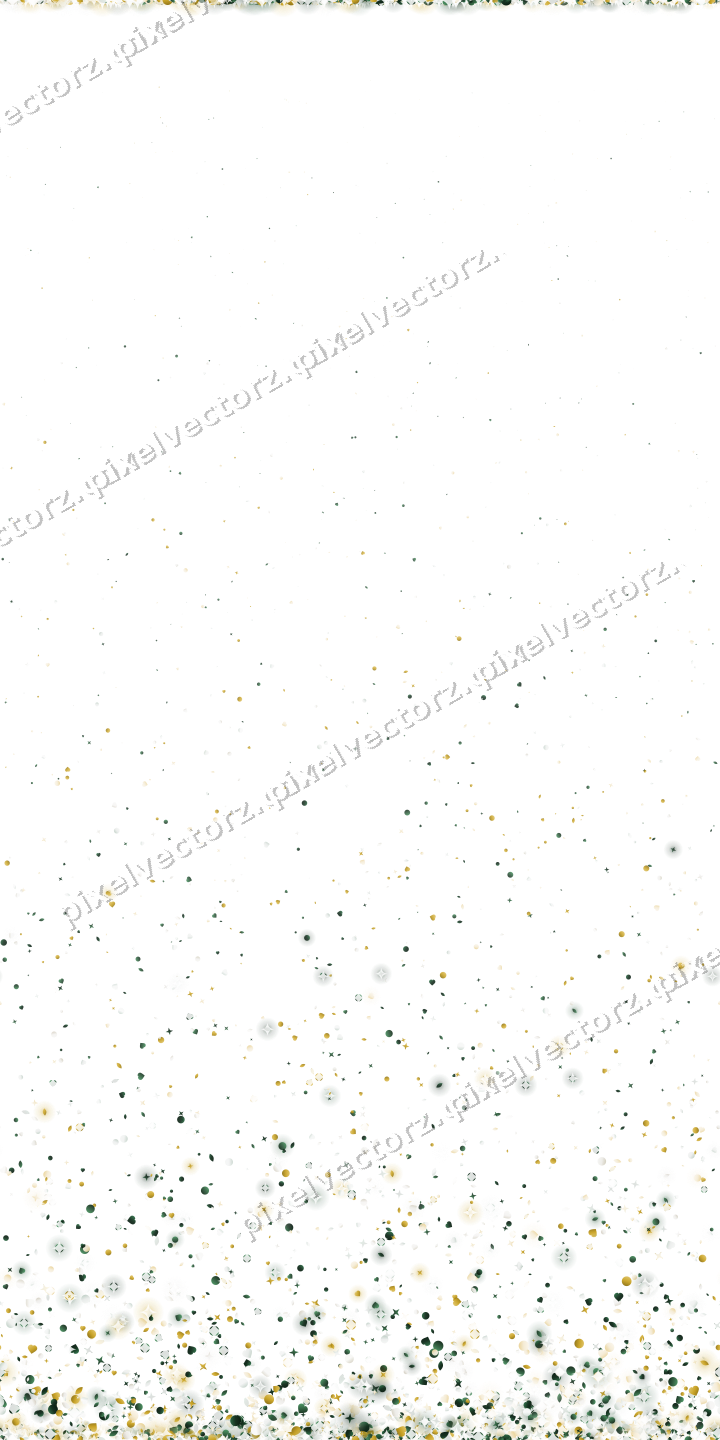 Nahtloser Glitzeraufstieg in Dunkelgrün auf transparentem Grund