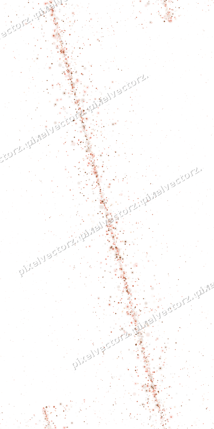 Nahtloses Glitzerband aus Sternen und Punkten auf transparentem Grund
